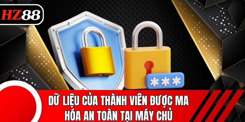 Dữ liệu của thành viên được ma hóa an toàn tại máy chủ